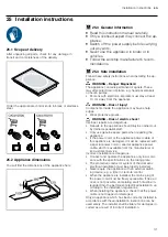 Preview for 31 page of Gaggenau VI414115 User Manual And Installation Instructions