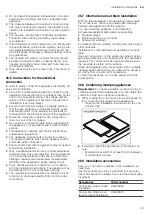 Preview for 33 page of Gaggenau VI482115 User Manual And Installation Instructions