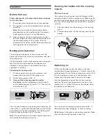 Предварительный просмотр 8 страницы Gaggenau VK 230 Instruction Manual