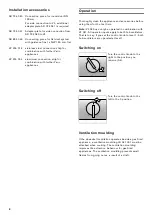 Preview for 8 page of Gaggenau VL 040/041 115 Instruction Manual