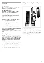 Preview for 9 page of Gaggenau VL 040/041 115 Instruction Manual