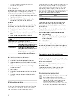 Preview for 8 page of Gaggenau VL 040 Instruction Manual