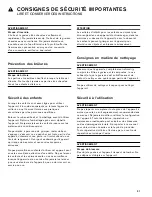 Preview for 21 page of Gaggenau VL 414 111 Use And Care Manual