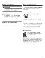 Preview for 39 page of Gaggenau VL 414 712 Use And Care Manual