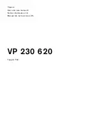 Gaggenau VP 230 620 Use And Care Manual preview