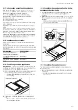 Предварительный просмотр 13 страницы Gaggenau VP414115 User Manual And Installation Instructions