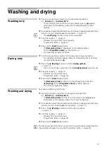 Предварительный просмотр 17 страницы Gaggenau WD200140 Instruction Manual And Installation Instructions