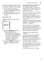 Preview for 47 page of Gaggenau WM260162CN Instruction Manual And Installation Instructions