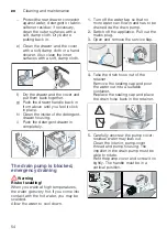 Preview for 54 page of Gaggenau WM260162CN Instruction Manual And Installation Instructions