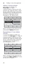 Preview for 28 page of Gaggenau WM260163 Instruction Manual And Installation Instructions