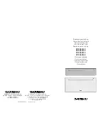 Gaggenau WS 262110 Operating Instructions Manual preview