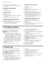 Preview for 6 page of Gaggenau WS061102 User Manual And Installation Instructions