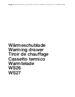 Preview for 1 page of Gaggenau WS26 Instructions For Use Manual