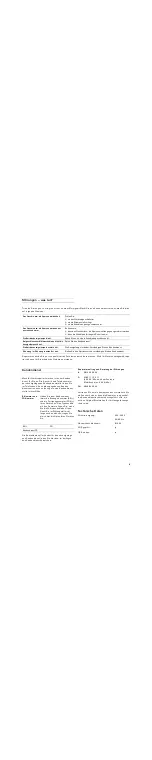 Preview for 9 page of Gaggenau WSP 221 Instruction Manual