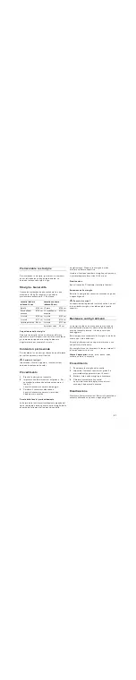 Preview for 27 page of Gaggenau WSP 221 Instruction Manual