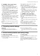 Preview for 3 page of Gaggenau WSP22 1 2 Series User Manual And Installation Instructions