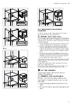 Предварительный просмотр 17 страницы Gaggenau WSP22 1 2 Series User Manual And Installation Instructions