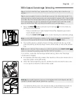 Предварительный просмотр 25 страницы Gaggia Milano ACCADEMIA RI9781 Operating Instructions Manual