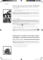 Предварительный просмотр 14 страницы Gaggia Milano CADORNA PRESTIGE RI9604 Operating Instructions Manual