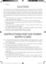 Preview for 8 page of Gaggia Milano CADORNA STYLE Operating Instructions Manual