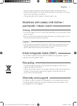 Preview for 11 page of Gaggia Milano CADORNA STYLE Operating Instructions Manual