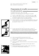 Preview for 13 page of Gaggia Milano ESPRESSO EVOLUTION User Manual