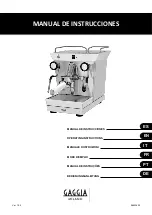 Gaggia Milano La Dea Operating Instructions Manual preview