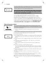 Preview for 16 page of Gaggia Milano VELASCA User Manual