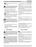 Preview for 23 page of Gaggia 10000116 Operating Instructions Manual