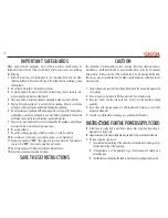 Preview for 14 page of Gaggia 10001280 Operating Instructions Manual