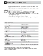 Preview for 38 page of Gaggia 10001706 Operation And Maintenance Manual