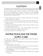 Preview for 3 page of Gaggia 10001708 Operation And Maintenance Manual