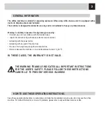 Preview for 5 page of Gaggia 10001708 Operation And Maintenance Manual