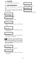 Предварительный просмотр 22 страницы Gaggia 10001802 Operating Instructions Manual