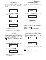 Preview for 73 page of Gaggia 10001802 Operating Instructions Manual