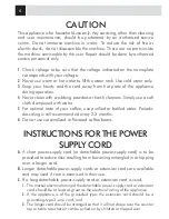 Preview for 4 page of Gaggia 10002006 Operation And Maintenance Manual