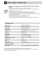 Preview for 38 page of Gaggia 10002008 Operation And Maintenance Manual