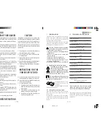 Preview for 12 page of Gaggia 10002492 Operating Instructions Manual