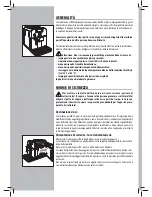 Preview for 2 page of Gaggia 10003083 Operating Instructions Manual