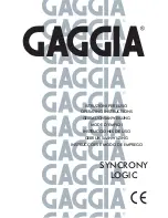 Предварительный просмотр 1 страницы Gaggia 740910008 Operating Instructions Manual