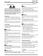 Preview for 21 page of Gaggia 740910008 Operating Instructions Manual