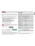 Preview for 3 page of Gaggia 9327GB0B0005 Operating Instructions Manual