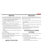 Preview for 38 page of Gaggia 9327GB0B0005 Operating Instructions Manual