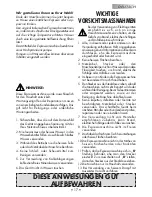 Preview for 21 page of Gaggia Achille Operating Instructions Manual