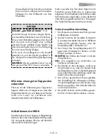 Preview for 25 page of Gaggia Achille Operating Instructions Manual