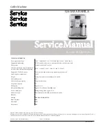 Gaggia Babila Service Manual предпросмотр