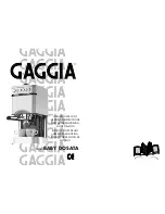 Gaggia Baby Dosata Machine Baby Dosata Operating Instructions Manual preview