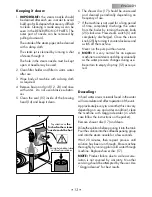 Preview for 10 page of Gaggia Baby Twin Operating Instructions Manual