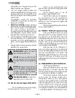 Preview for 32 page of Gaggia BONITA TIMER Operating Instructions Manual