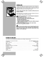 Preview for 38 page of Gaggia Brera Operating Instructions Manual